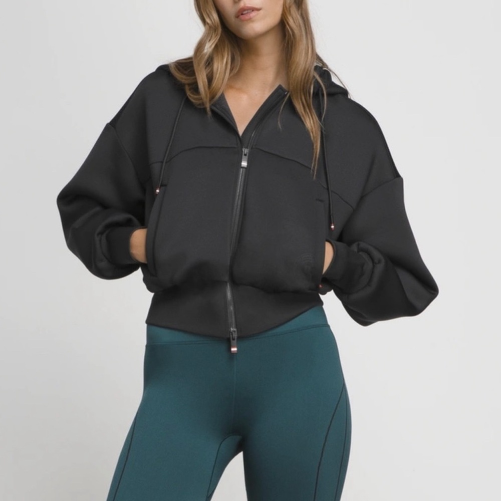 WILSON / Globetrotting Spacer Zip Up Hooded Jacket